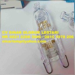 Lampu Halogen Halopin 230V 20W Lampu Halogen Halopin 230V 20W